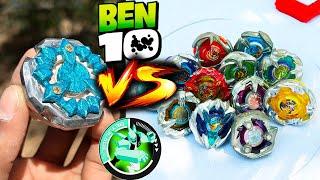 Ben 10 Diamond Head Beyblade ux vs Real Beyblade x