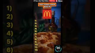 Fast  Food Quiz #shorts #ytstudio