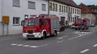 Jahreshauptübung Feuerwehr Ubstadt-Weiher 26.06.2015