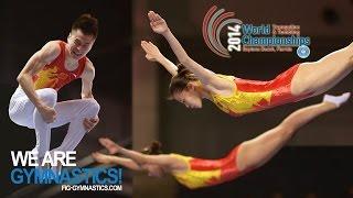 HIGHLIGHTS - 2014 Trampoline Worlds, Daytona Beach (USA) - SYN Women & TRA Men - We are Gymnastics!