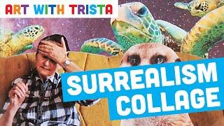 Surrealism Magazine Collage Art Tutorial - Art With Trista