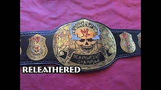 WWE Smoking Skull Belt Releather