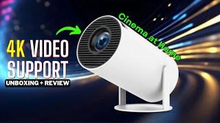 Cinema Experience at Home with This 4K Smart Projector!