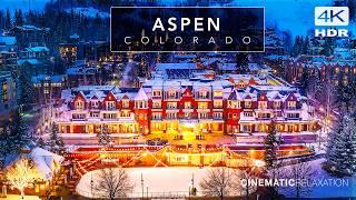 Aspen Colorado 4K - Cinematic Relaxation film with with calming music.