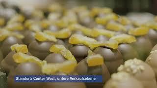 Neu: Läderach Chocolatier Suisse mit vergrössertem Shop im Seedamm-Center 