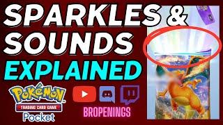 Sparkles & sound effects in pack openings explained #pokemontcgpocket