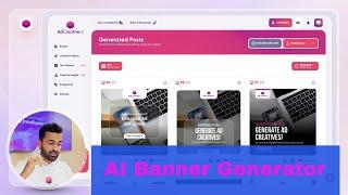 AI Banner Generator - How to Generate Hundred Creative Designs to Test  - Improve FBAds  Performance