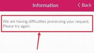 Axis Mobile || Fix We Are Having Difficulties Processing your Request Please Try Again Problem Solve