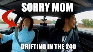 MOM'S REACTION TO GETTING SIDEWAYS IN MY STRAIGHT-PIPED 240SX