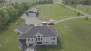 House Wash Drone Footage