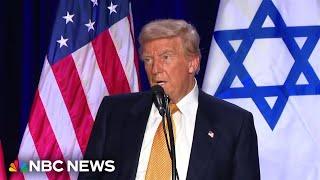 Trump: Jewish voters will have 'a lot' to do with a loss in election