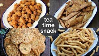 4 easy tea times snacks recipe | quick evening snacks recipes | light evening snacks