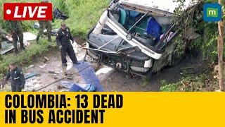 Live: Bus accident in Colombia's southwest, thirteen people lost lives | N18G