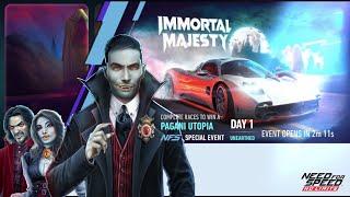 2022 Pagani Utopia | Day 1  UNEARTHED | NFS No Limits: Immortal Majesty