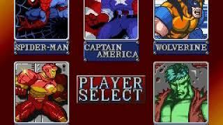 SNES Longplay [207] Marvel Super Heroes: War of The Gems