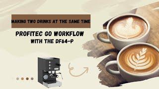 Can the Profitec Go do Back to back Drinks ?  Profitec Go workflow