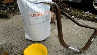 Three good ways to remove rust from your frame.