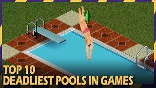 10 NASTIEST AND DEADLIEST POOLS IN GAMES | #ZOOMINGAMES