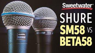 Shure SM58 vs Beta 58 – What's the Difference? 