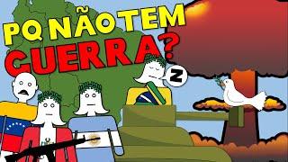 Por que a América do Sul é o continente mais pacifico?️