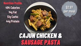 Cajun Chicken & Sausage Pasta