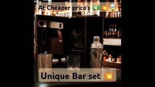 Portable Unique Bar Set  #corporategiftsshow #corporategift #uniquegiftideas #customizablegifts