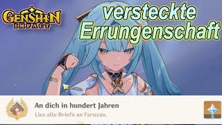 Genshin Impact - An dich in hundert Jahren, Versteckte Errungenschaft in Sumeru freischalten