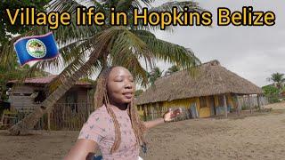 Lost Deep in Belizian Villages of Hopkins !! First day here as an African