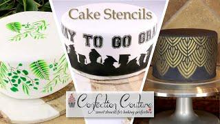 Cake Stencils | Cake Stenciling | Confection Couture