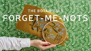 How To Guide - Forget-Me-Nots - The Botanicals - Embroidery Kit