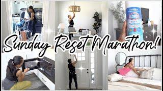 *NEW* SUNDAY RESET MARATHON | 2023 CLEANING MOTIVATION | DINNER IDEA, GROCERY HAULS + HOME DECOR