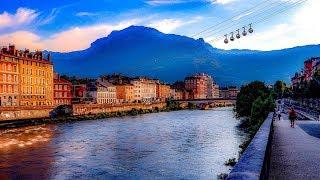 A Walk Around the River Isere in Grenoble, France