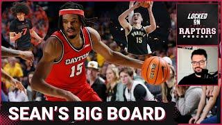 The Official Locked On Raptors Big Board for the Toronto Raptors and the 19th pick | NBA Draft 2024