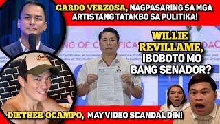 SI WILLIE REVILLAME NAMAN, KALOKAH!  DIETHER OCAMPO, MAY VIDEO SCANDAL DIN!  SUE, JAVI, SPLIT NA?