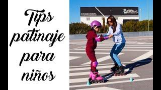 ¡Aprende a patinar! Versión para niños / Patinaje básico / Tips para enseñar a patinar a tus hijos