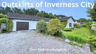 Outskirts of Inverness - Four Bedroom Bungalow - Bunchrew £295K / $380K