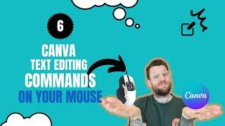 6 GENIUS text editing shortcuts in Canva on your Creator Mouse