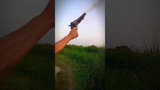 12 bore pistol | canon pistol #weapons #shortsfeed #youtubeshorts