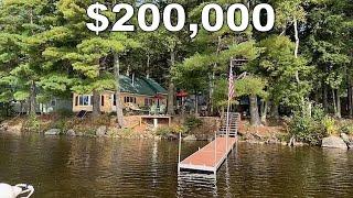 Maine lakefront homes for sale | Cottage on South Branch Lake