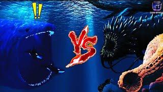 The Bloop Vs Three Worms (Bridge worm, Sandworm & Sea worm) ZANOOFFICIAL