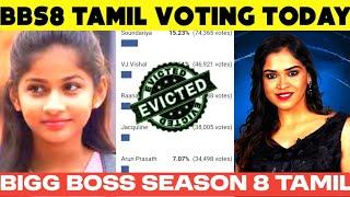 Bigg Boss 8 Tamil today voting results] Bigg Boss 8 Tamil Vote Result Today |Bigg Boss Tamil voting