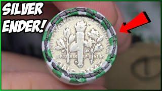 I HUNTED 20,000 DIMES LOOKING FOR SILVER!!! (COIN ROLL HUNTING)