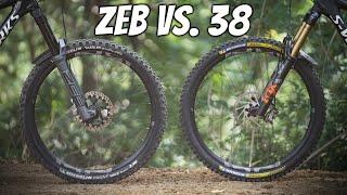 FOX 38 vs. ROCKSHOX ZEB | Which Is A Better Investment For Your MTB?