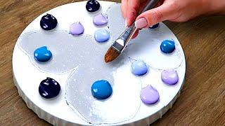 Easy Acrylic Painting Ideas | Relaxing Art Videos