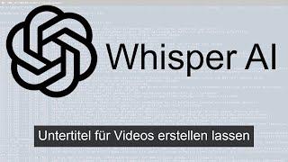 [TUT] whisper-standalone-win - Einfach Untertitel für Videos generieren lassen [4K | DE]