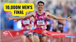 10,000M MEN'S GRANT FISHER WON US Olympic Track Field Trials 2024