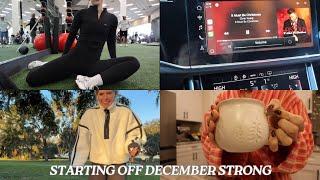 VLOG: workout with me, advent calendars, healthy meals at home, early bedtimes