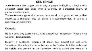 (01).Spoken English Rule Part-(I) _ Spoken English _ English Grammar