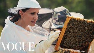 Angelina Jolie Shows Us the Art of Beekeeping | Vogue