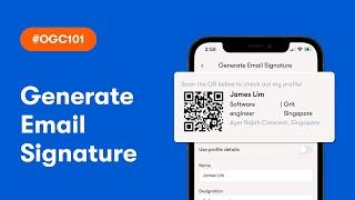 How to create and set up an email signature with your One Good Card | #OGC101